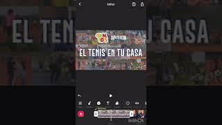 Tutorial de edición de vídeo para "El tenis en tu casa"🏠🎾 screenshot 3
