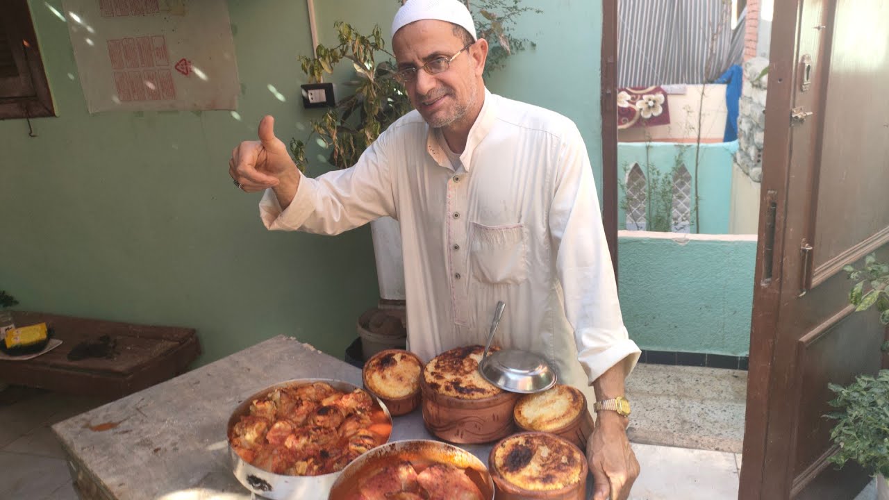 الحاج سامي و أم الغلابة👩‍❤️‍👨 يتألقون في عمل الكوارع بطعم و ريحة الزمن الجميل💫 أكلة ترم العظم بصحيح