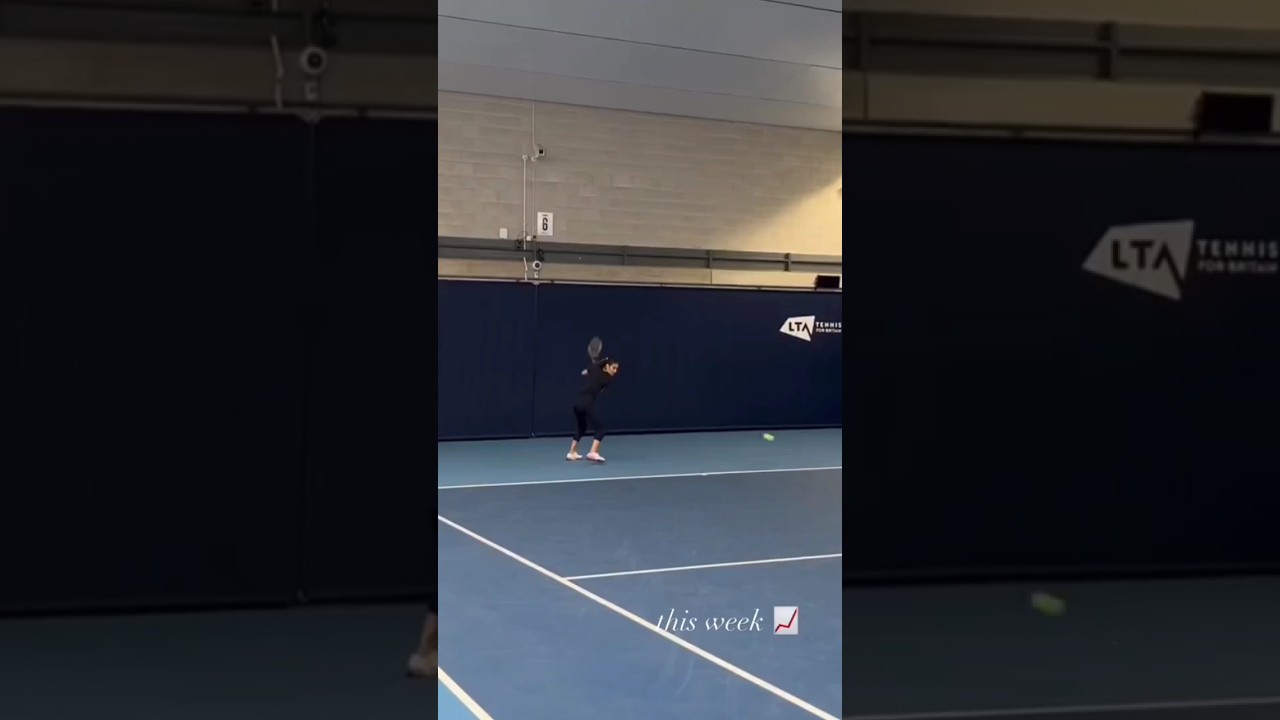 Emma raducanu practice| Emma raducanu tennis comeback
