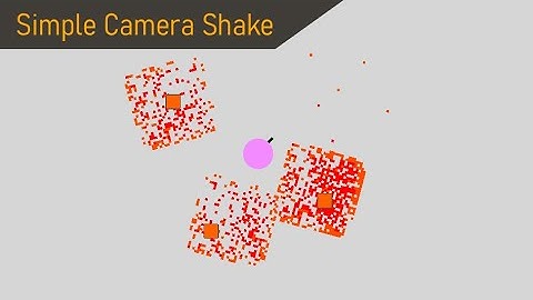 Easy Camera Shake In Unity, 2D And 3D