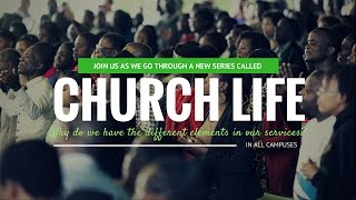 "Church Life - Baptism" 12th March 2017.