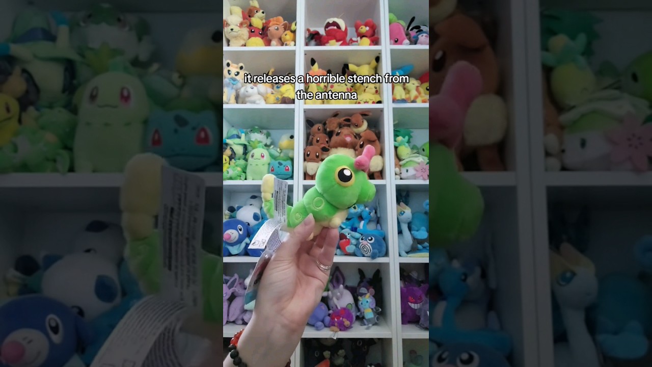 Caterpie Plushie!! 