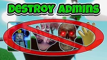 How To COUNTER Every ADMIN Glove in Slap Battles