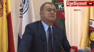 Fatih Terim İzmir Futbolu Çağa Ayak Uyduramadı