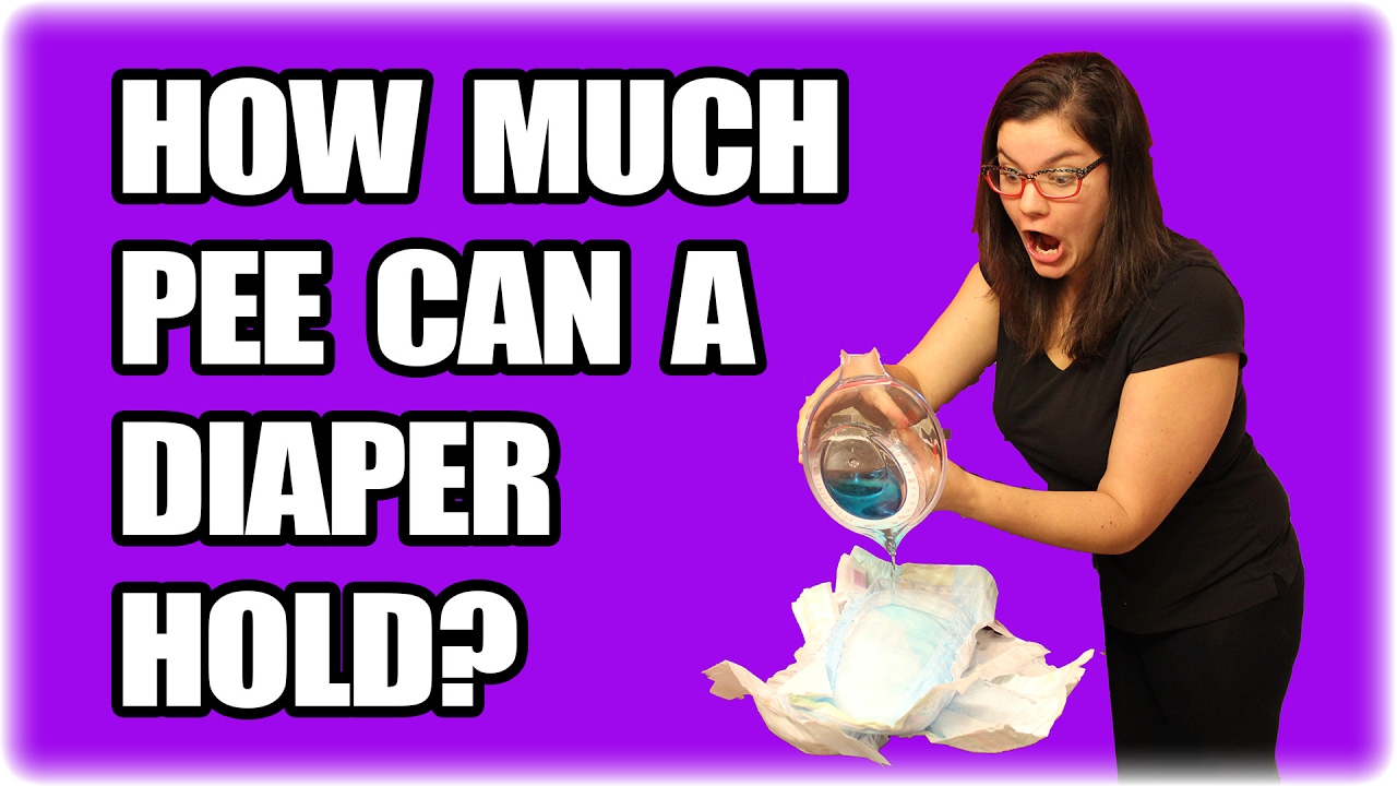 How Much Pee Can A Diaper Hold?