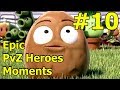 "100% LUCK" Moments In PvZ Heroes