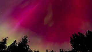 4K Northern Lights Timelapse - 5 hours in 2 minutes