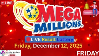 Mega Millions drawing Live results for 12 December, 2025 | mega millions results today live