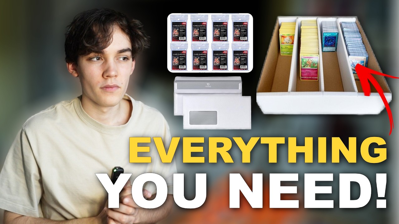 This Is ALL You Need To Start Selling Pokemon Cards