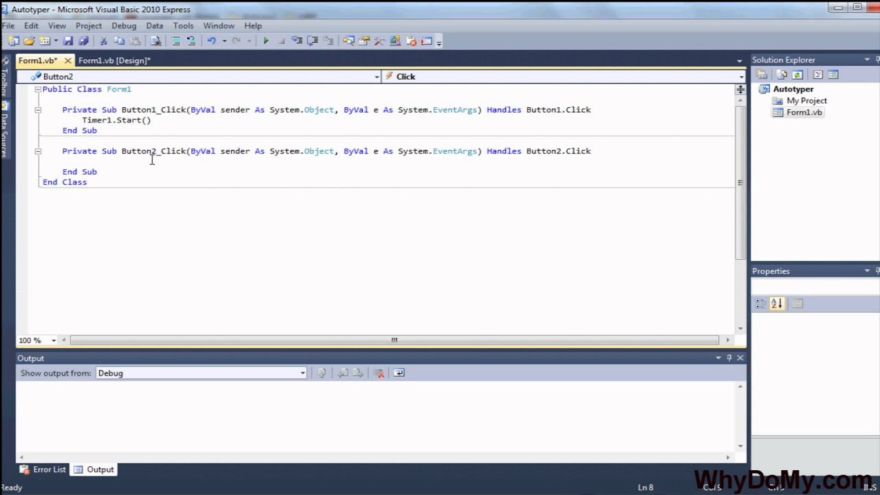 [VB.NET] How to Create an Autotyper in Visual Basic - YouTube
