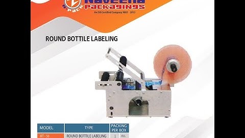 LABELING MACHINE  Naveena packagings(N-PACK)