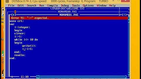 Program Struktur Kendali Perulangan While...Do