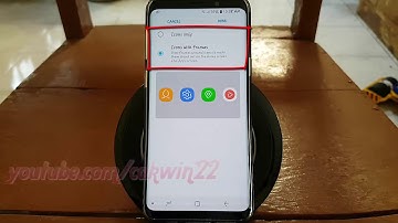 Samsung Galaxy S9 : How to Enable or Disable Icon frames (Android Oreo)