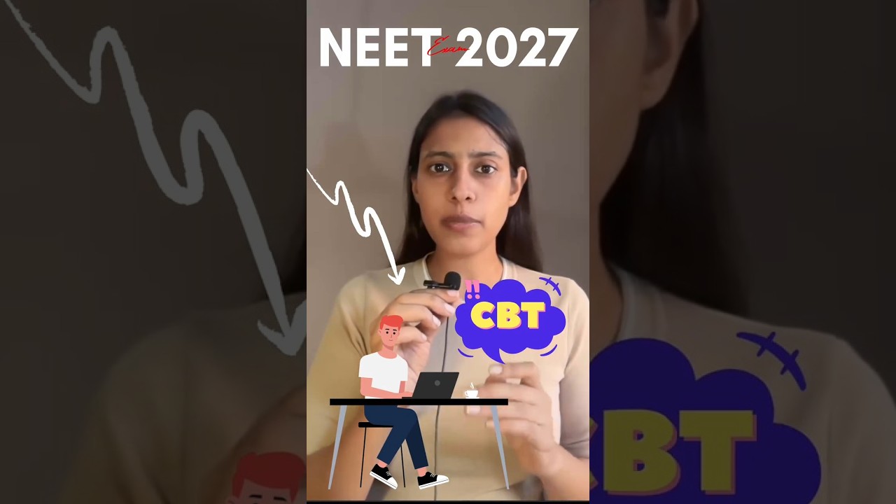 🚨 NEET 2027: CBT या पेन-पेपर? बड़ा परीक्षा मोड अपडेट! 💻 | नीट 2027 #शॉर्ट्स
