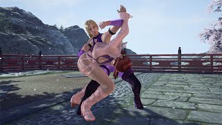 Tekken 7: Nina Twists Shermie of King of Fighters