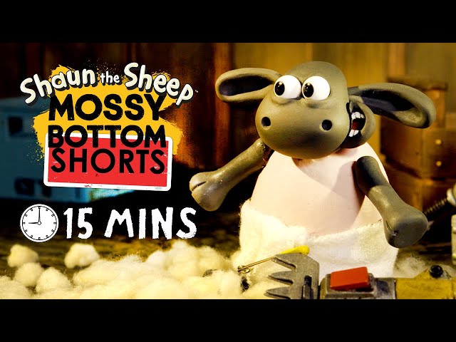Mossy Bottom Shorts Full Episodes 01-15 | Shaun the Sheep class=