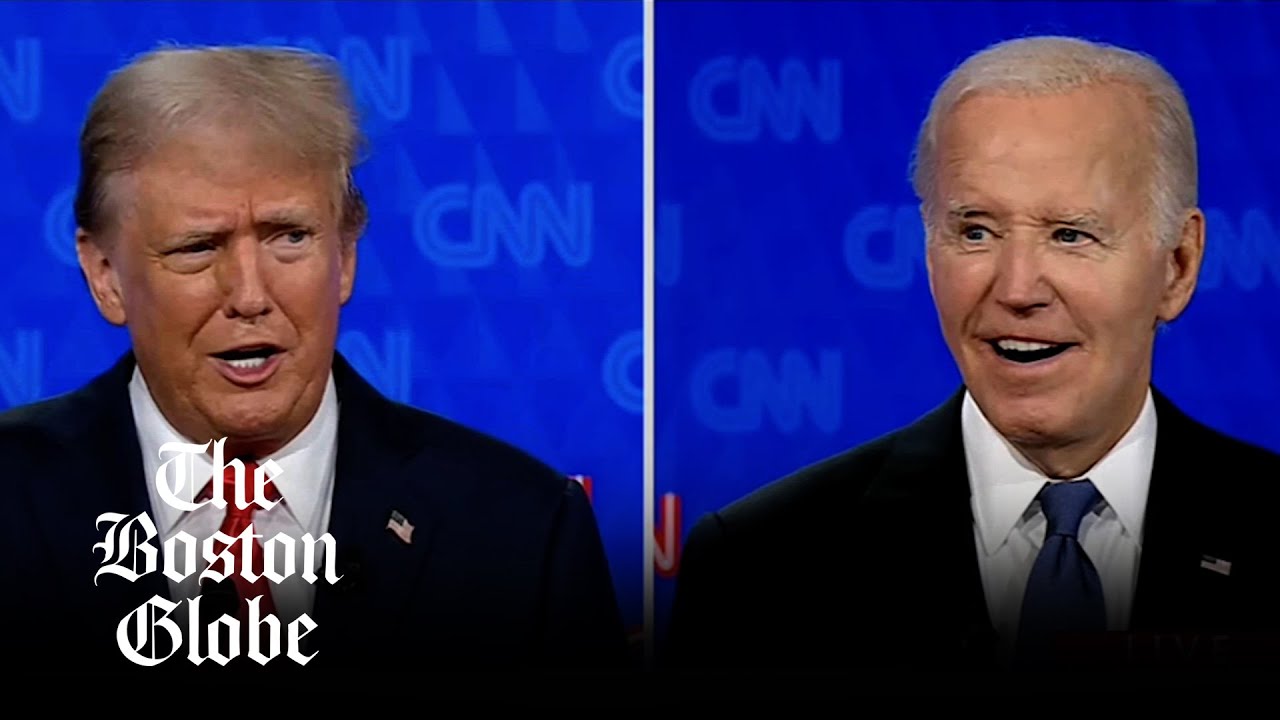 Highlights from the first Biden-Trump presidential debate - YouTube