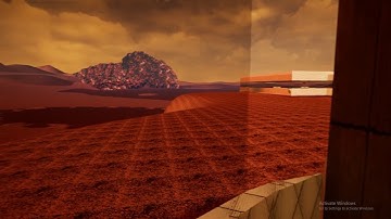Mars space station, Unreal 4 quickie.