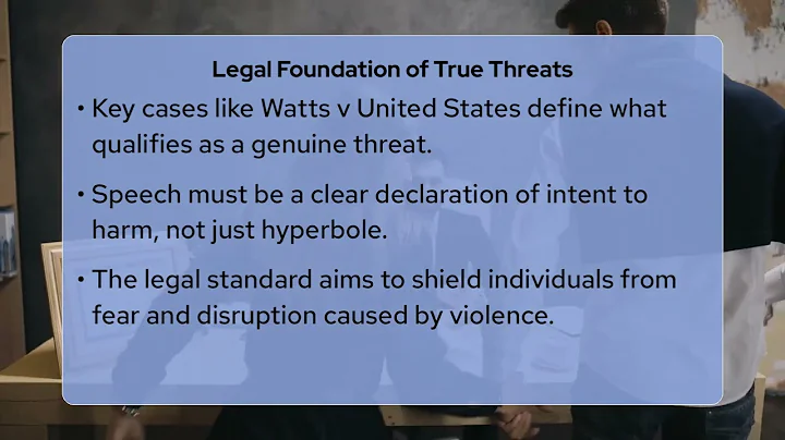 What Constitutes a True Threat in Student Off-Campus Content?