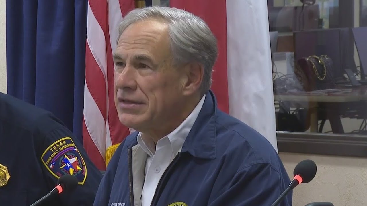 Abbott holds briefing on severe weather preparations across the state ...