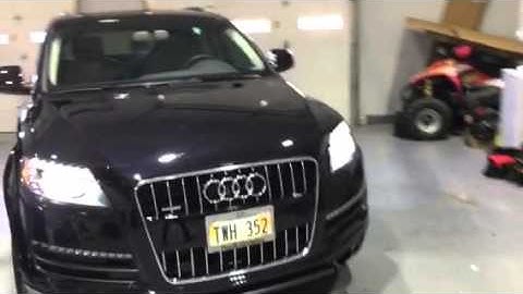 2015 Audi Q7 Arctic Start Remote Start Drone Smart Key