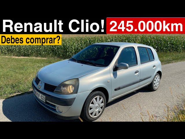Deberías comprar un RENAULT CLIO 2 1.2-16V, 2004. Prueba,Test, Review en  español. 