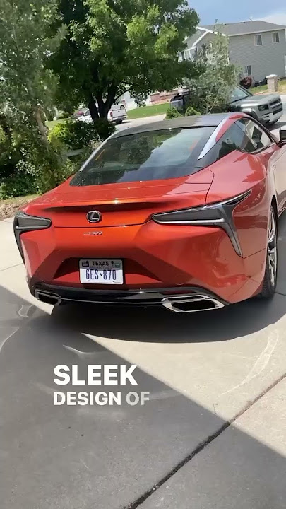 5 AWESOME FEATURES ON THE LC 500!