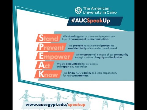 #AUCSpeakUp