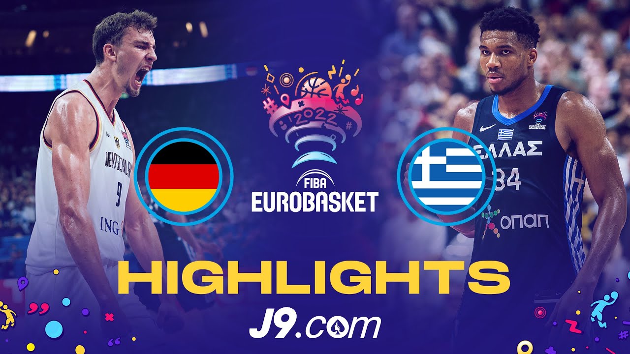 Germany 🇩🇪 - Greece 🇬🇷 | Quarter-Final | Game Highlights