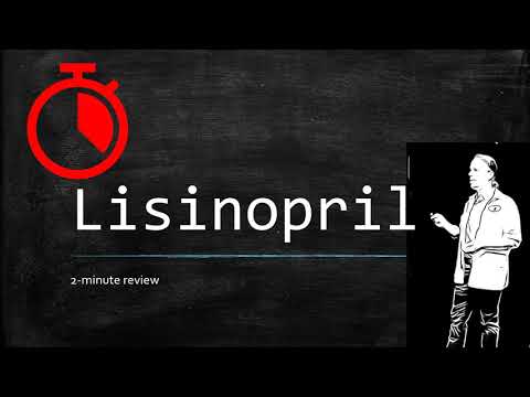 Video: Lisinopril - Instructions For Use, Indications, Doses, Reviews