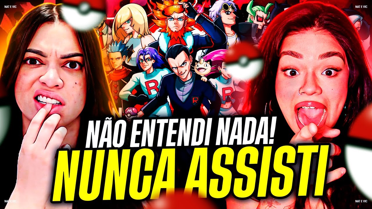 Chrono: Vilões (Pokémon) - CAMINHO DO PODER | Vick e Nat [REACT]