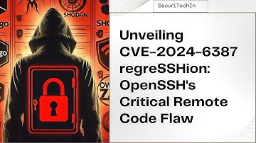 Critical OpenSSH Vulnerability regreSSHion: CVE-2024-6387 Explained #Shorts