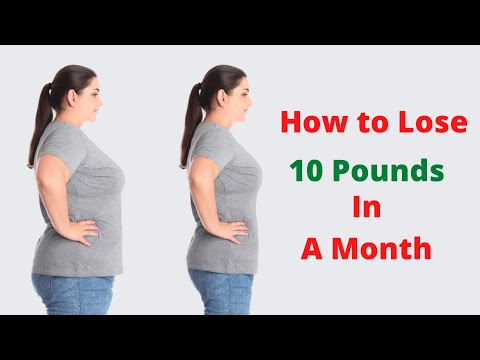 Lose 10 Pounds In A Month, 50 Pounds In 5 Months – Diet & Exercise Regimen