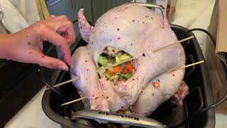 How to make a turkey in a paper bag.  Please see recipes for sides in the description.