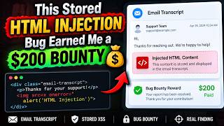 This Stored HTML Injection Bug Earned Me a $200 Bounty 💰