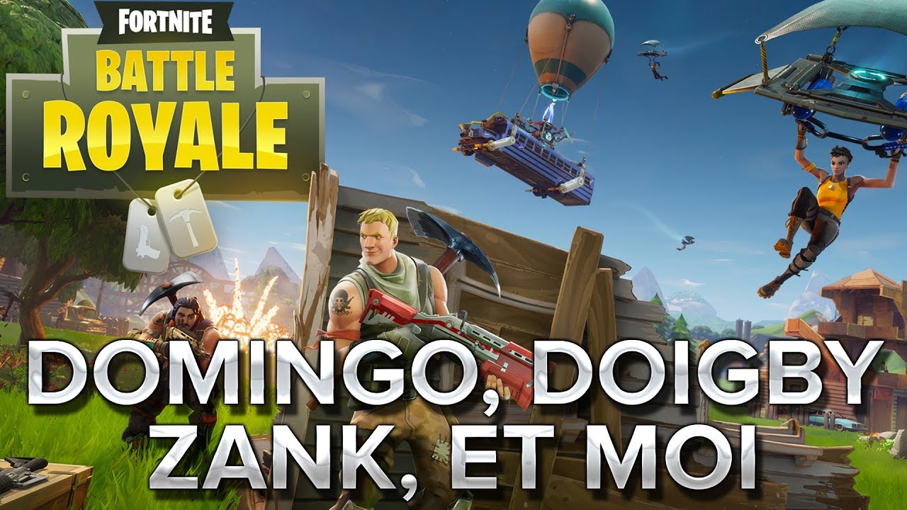 gaming logo Fortnite BR #4 : Domingo Doigby Zanki0h et moi