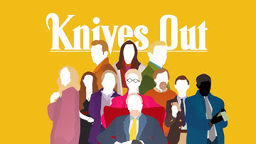 Knives Out Credit Title Motion Graphic