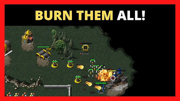 "Burn them all!" (1vs1) Command and Conquer Red Alert Remastered Online Multiplayer