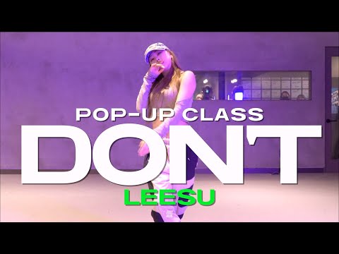 LEESU POP-UP CLASS | Bryson Tiller - Don't | @justjerkacademy ewha