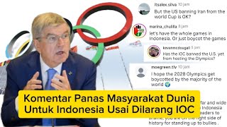 Download Lagu Komentar Panas Masyarakat Dunia Untuk Indonesia Usai Dilarang IOC Jadi Tuan Rumah Turnamen  MP3 Download Lagu Komentar Panas Masyarakat Dunia Untuk Indonesia Usai Dilarang IOC Jadi Tuan Rumah Turnamen  MP3