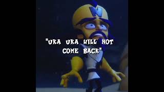 Uka Uka Sempre Volta... #crashbandicootedit #crashbandicoot