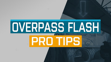 CS:GO - ProTips: Overpass - B Rush Flash