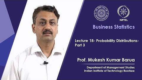 Probability Distributions- Part 3