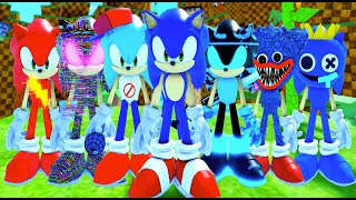 All Sonic Morphs Locations - Find The Sonic Morphs 2 (Sonic Roblox Fangame)