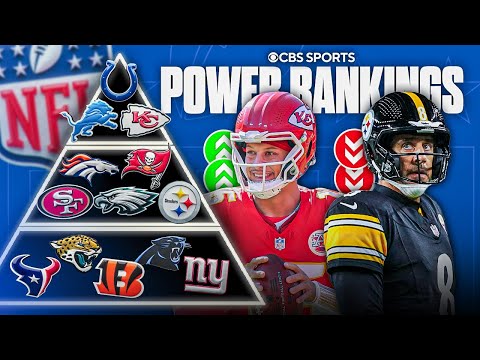 NFL Week 8 Power Rankings Tiers: Colts take No. 1 spot, Chiefs leap 9 spots after shutout win 🚨