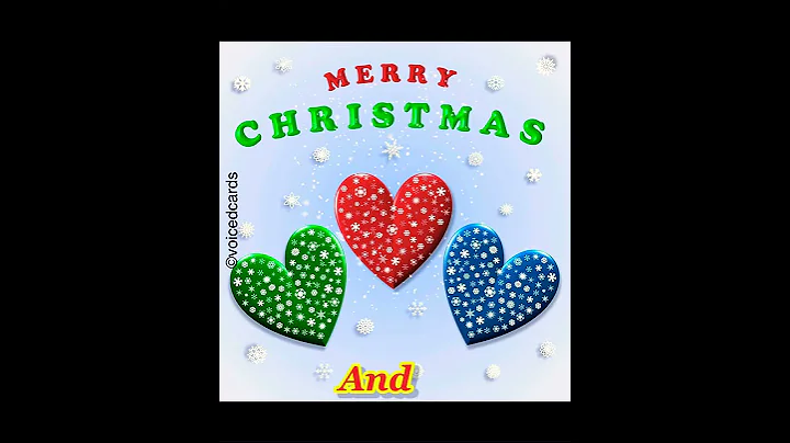 Christmas greetings message video card ecard #shorts