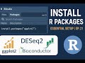 Installing Packages in RStudio | Bioinformatics Essentials | Ep. 21