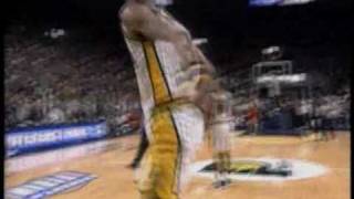 Reggie Miller shoves Michael Jordan to shoot game winning 3 UNBELIEVABLE!