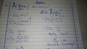 Notes of Exercise 8.3/Mathematical Methods by SM YUSUF.