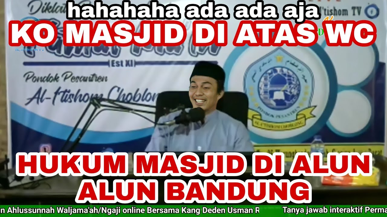 HUKUM MASJID DI ATAS WC ??, Penjelasan tentang bab wakaf,,